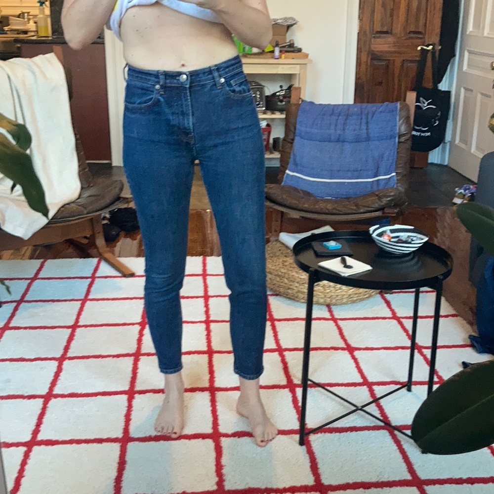 Everlane high rise skinny jeans size 27